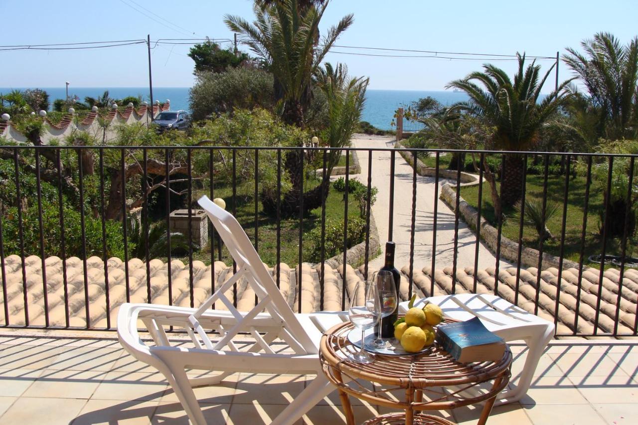 La Villa Rosa Al Mare Pozzallo Extérieur photo